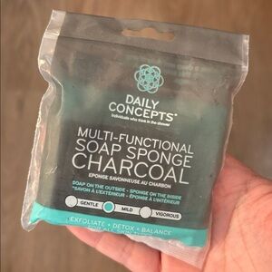 🥭 (4 for $15) Daily Concepts Multi-Functional Soap Sponge Charcoal